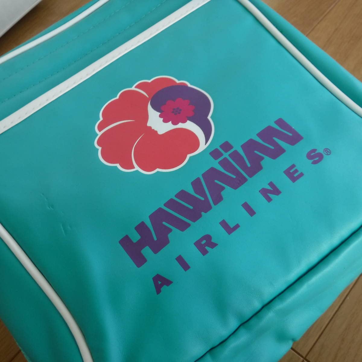 HAWAIIAN AIRLINES ハワイアン航空◇簡易保冷バッグ ◇Ｌサイズ 新品 PLAZA ハワイアン航空 簡易保冷バッグ エコバック プラザ